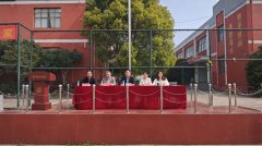 春日暖陽映綠茵 少年意氣展英姿-我校隆重舉